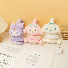 KawaiiWarm – Sanrio Mjuka Öronmuffar med Kuromi, Cinnamoroll & Melody